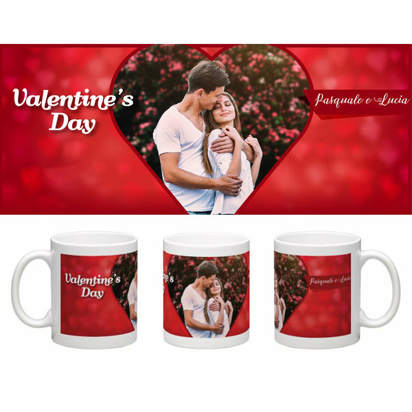 Personalisierte Tasse wie auf dem Foto Valentinstag